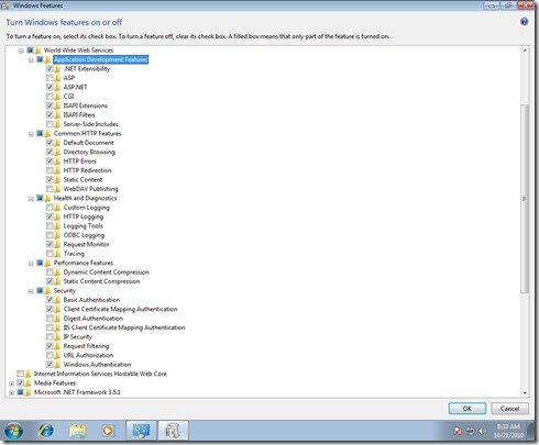 Installation---IIS-Features Installation---IIS-Features