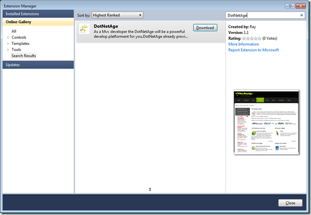 Installation_VSNET_ExtensionsMan